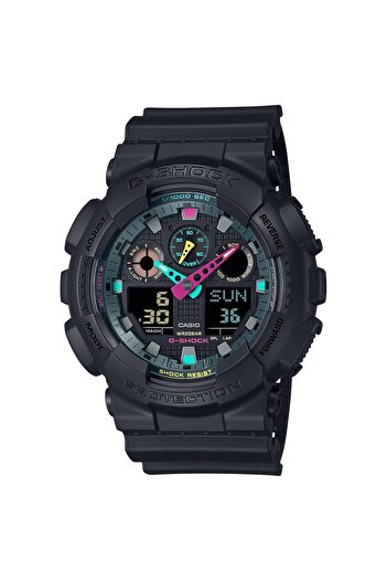 Casio Mens Watch GA-100MF-1AER, Quartz, 51mm, 20ATM