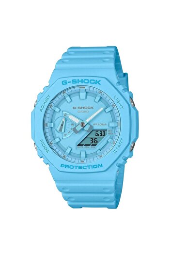 Casio Ceas bărbătesc GA-2100-2A2ER, cuarț, 45mm, 20ATM
