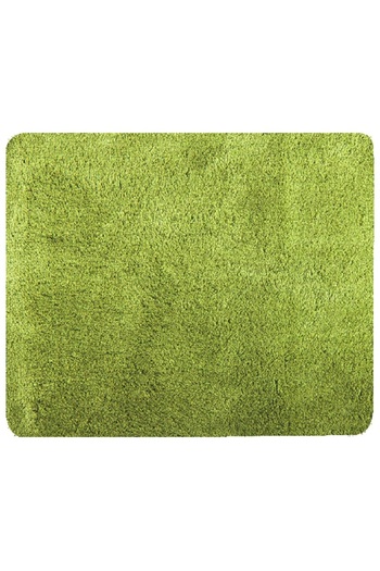 Moda Dekor Ακρυλικό Πράσινο Φιστίκι 60x50 cm Τετράγωνος γιακάς Μπάνιου Μπροστινό Χαλάκι