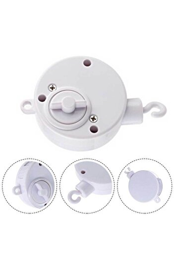 Choice Infant Bell Rotary Wind-up Music Box Baby Mobile Crib Bed Bell Windup Movement Music Box Machine ...
