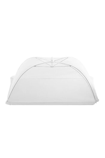 Choice 43x43x22cm White 1PC Dining table cover vegetable cover home foldable table cover new dust and fly p