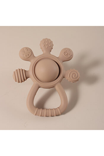 Choice camel 2025 new Teething Silicone Palm Rattle Teether bunny - Safe Baby Chew Toys for Soothing Sore G