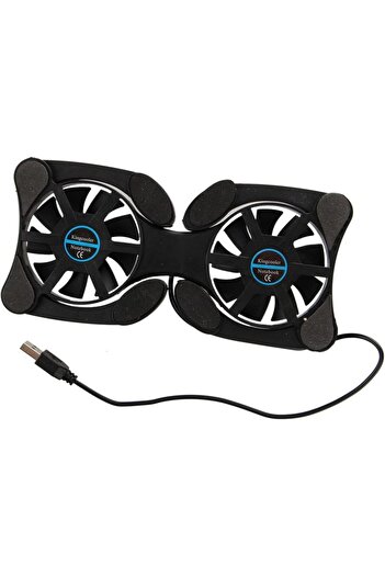 Choice black Cooler Stand Laptop Cooler Low Noise Cooling Portable Ultra Slim Gaming Laptop Cooling Pad Pre
