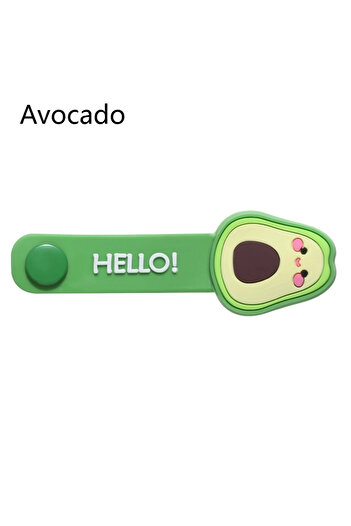 Choice Avocado Cute Cartoon Cable Winder Multifunction Cable Organizer Cable Protector Bookmark Headset Dat