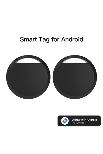 Choice Black-2pcs Bluetooth GPS Tracker for Android Phones Work With Google Find Hub App Key Finder Pet Sma