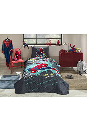 Özdilek Spiderman Street Single Disney Licensed Children's Bedspread 160X230 cm