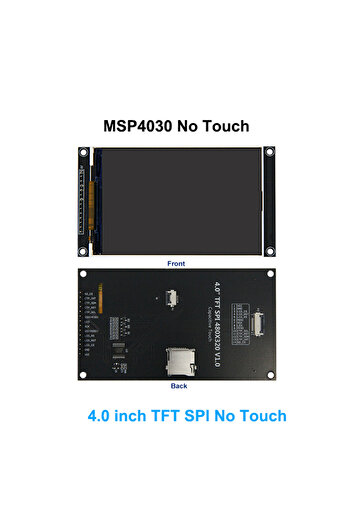 Choice1 4.0 inch No Touch 4.0 Inch 320X480 SPI TFT LCD Module ESP32 Display ST7796 TN Capacitive Touch LCD S
