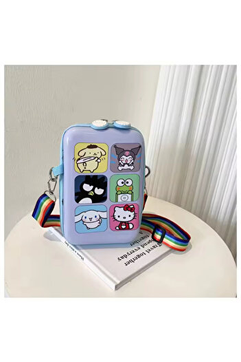 synshop Kuromi Hello Kitty Cinnamoroll Keroppi Geantă drăguță labe de pisică Adolescent Fată Copil Umăr Diagonală laterală l