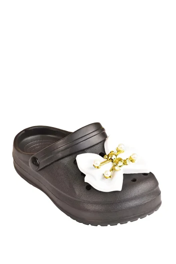 minibonito Girl's Bow Detailed Slippers