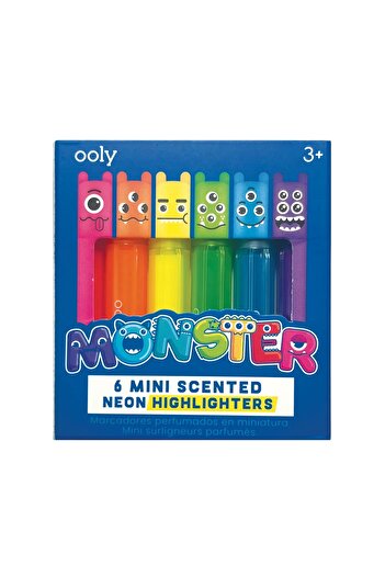 Ooly Mini Scented Neon 6-Piece Highlighter