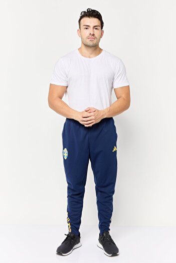 adidas Men Slim Fit Outdoor Sweatpants, Navy