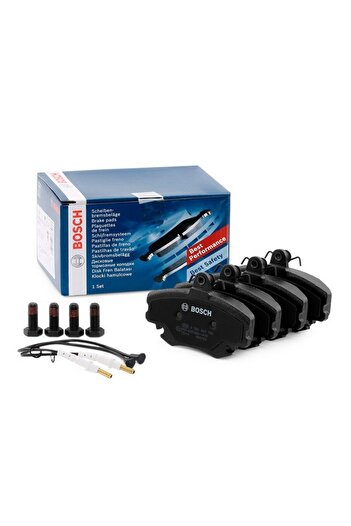 Bosch Diskli fren balatası seti; ön RENAULT Clio I 1.4i 1/1994 - 2/1998 55 kW X57