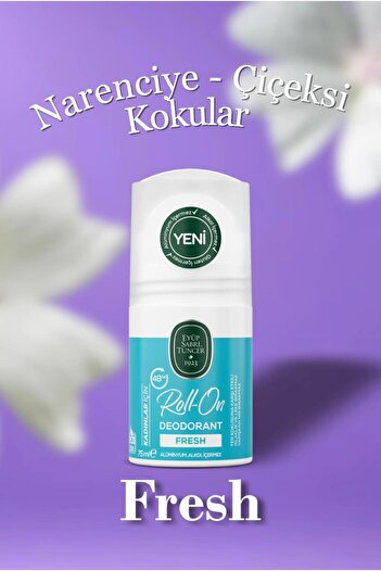 Eyüp Sabri Tuncer - KADIN ROLL ON DEODORANT SERİSİ 75 ML X4 adet (ALÜMİNYUM,ALKOL İÇERMEZ)