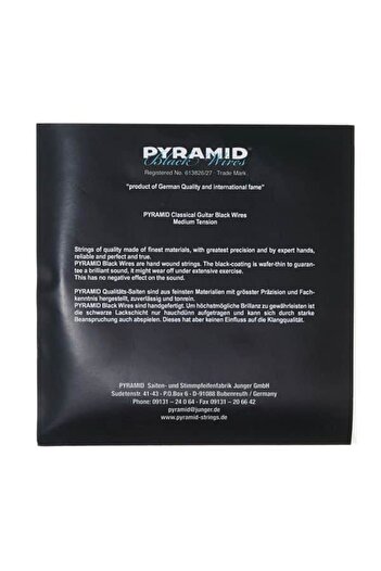 Pyramid Nylon Set Black Wires
