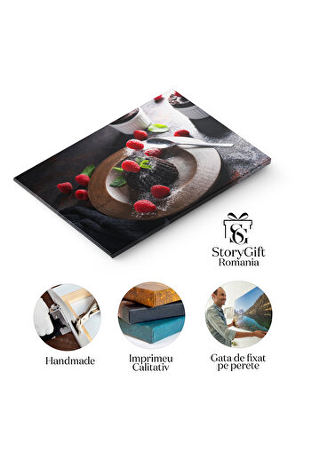 StoryGift Romania Canvas Painting Chocolate Fondant Candies Delicious Recipe With Velvety Texture And Flavors I