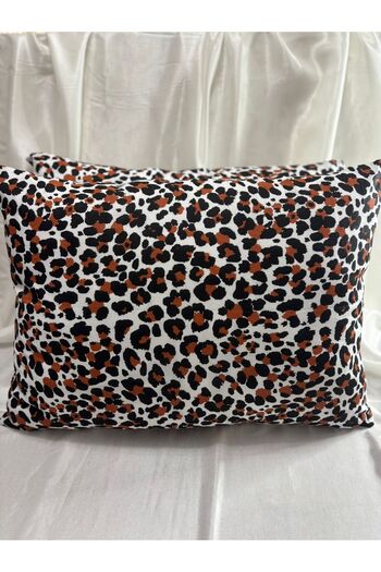 VODDİ 2 Pieces Patterned Zippered Cotton Pillow Case - Extra Soft Surface
