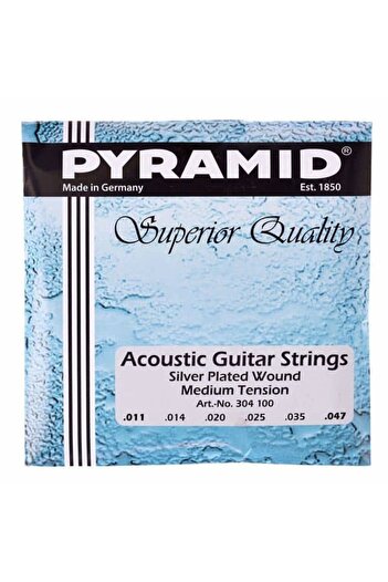 Pyramid Pyramid 304/100 Acoustic Guitar String Set