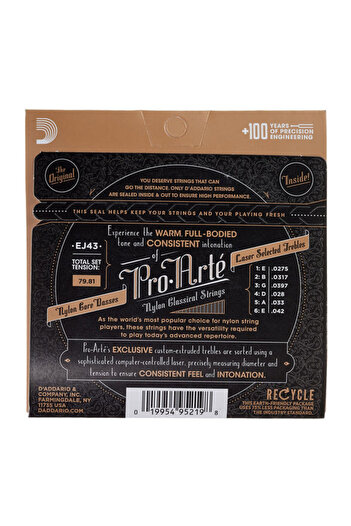 Daddario Daddario EJ43 Classical Guitar Strings
