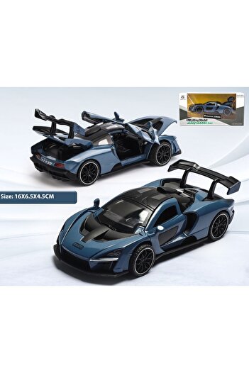 Choice blue with box 1/32 Senna Alloy Car Model Diecasts Metal Toy Vehicles Model Simulation Sound And Ligh