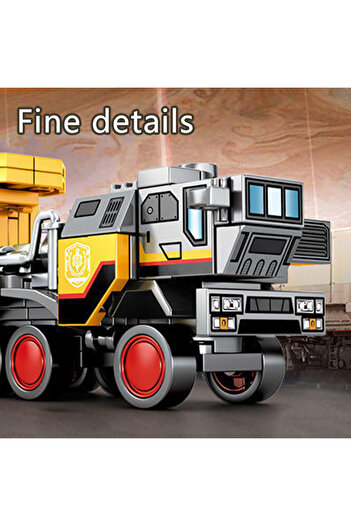Yelajoy Car Building Block Model Toys, Cool Shape, Suitable for Children over 6 Years Old, 257 Pieces