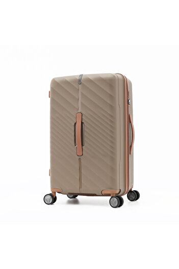 Titan Hardside PP Spinner Trolley Bags Set Of 3-KHAKI