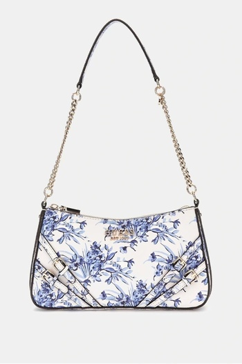 Guess Women's Bramina Top Zipper Shoulder Bag