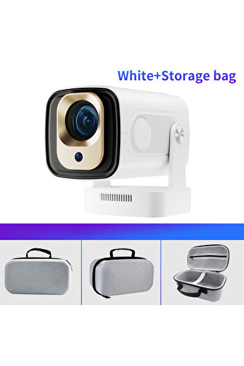 Choice EU Plug HY310 White With Bag Magcubic HY310 Mini Projector Auto Focus 4K Native 1080P 330ANSI Androi