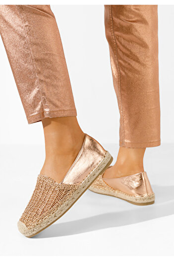 B T Shoes Εσπαντρίγιεσ χαμηλεσ Naesia champagne