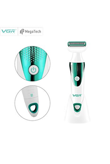 MACVI Macvi® V-0 Model 5-in-1 body trimmer and shaver, 72, with 5 heads, stainless steel blades