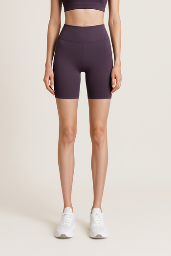 HNX High Waist Recovery Women's Sports Short Leggings |   Magenta