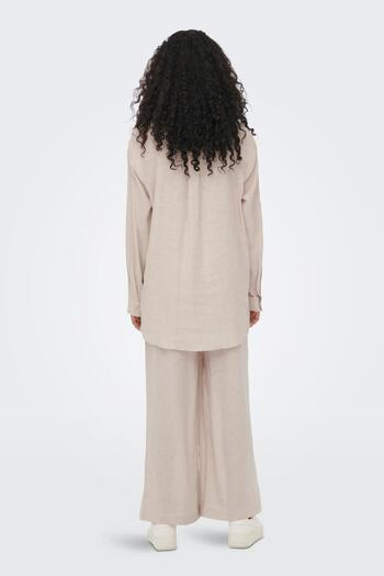ONLY 15259585 Onltokyo L/S Lin Bl Shirt Pnt Noos Women's Shirt