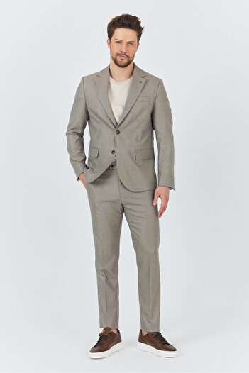 Frappoli Martinelli Men's Mink-Blue Spring-Summer 2 Suit