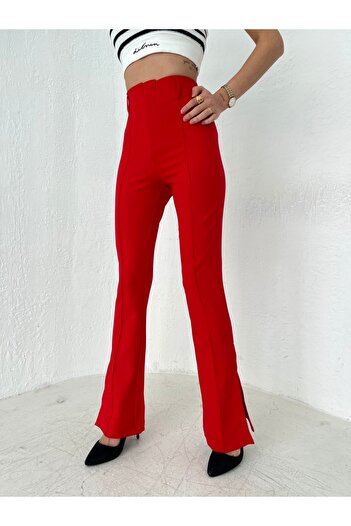 SHUGAA KADIN YIRTMAÇLI PANTALON