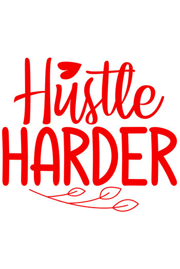 StoryGift Romania 90CM Exterior Adhesive Sticker with a message that encourages you to work harder/harder, Vinyl R