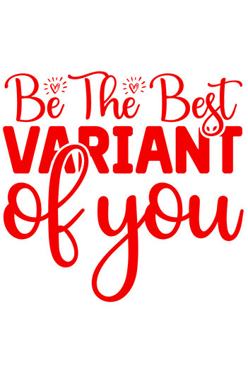 StoryGift Romania 90CM Exterior Adhesive Sticker with hearts and a message that encourages you to be the best version of yourself
