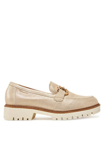 Tamaris women's loafers 1-24723-43 gold-coloured