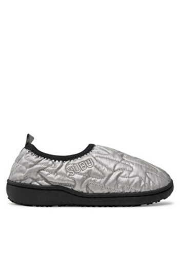 SUBU Unisex Slippers SUBUPACKABLE OUTLINE SILVER silver-colored