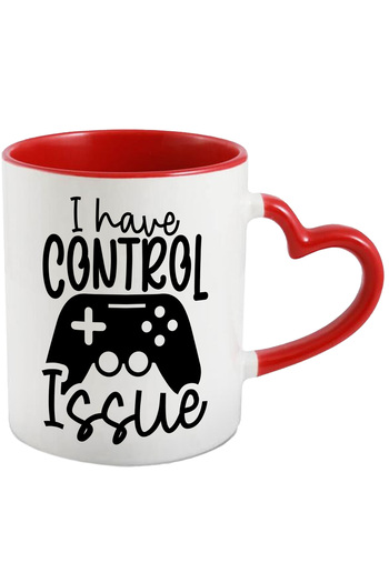 StoryGift Romania Cana Cu Un Controller Si Textul "i Have Control Issue" - Am O Problema Cu Contro, Cu ,stg