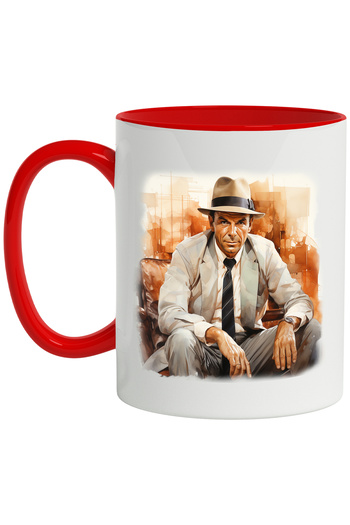 StoryGift Romania Mug With Frank Sinatra, Singer, Celebrity, Artist, Music, Multicolor 330 ml,, With ,STG.