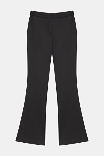 W Collection SİYAH BOL PAÇA PANTOLON