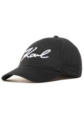 Karl Lagerfeld Karl Lagerfeld Unisex Baseball Cap 205W3405 Black