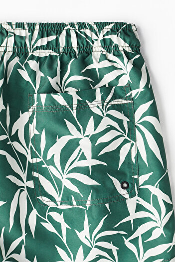 H&M Desenli Şort Mayo