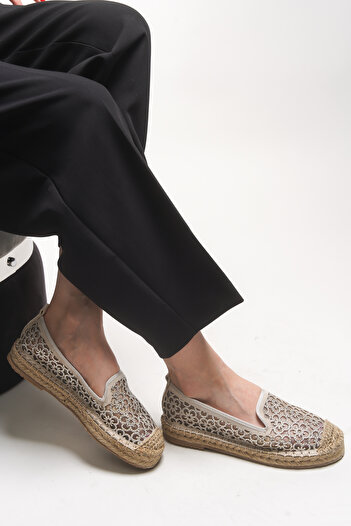 Riccon Jehyeth Women's Espadrille 00128 Beige