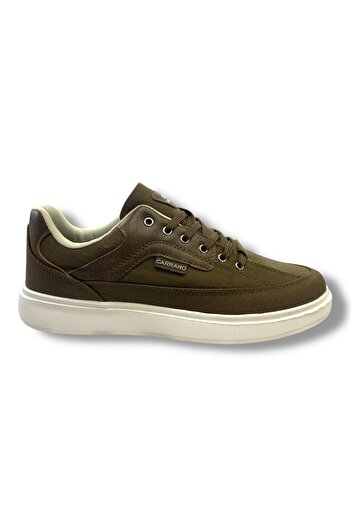 Carrano Keten Günlük Kullanım Erkek Ekru Sneaker Ayakkabı