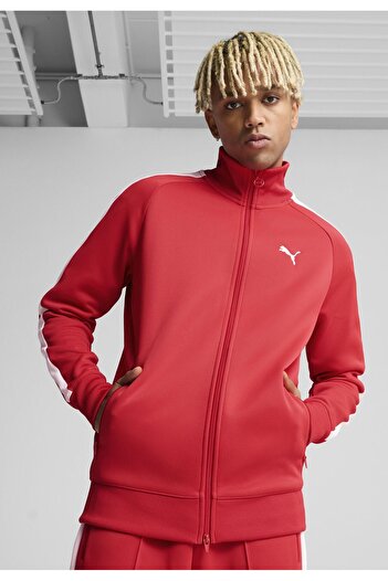 Puma Ανδρικό κόκκινο μπουφάν casual στυλ T7 Always On 62958711