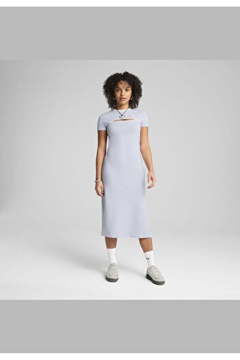 Puma Rochie midi decupată WARDROBE Essentials pentru femei