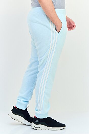 adidas Men Sportswear Fit Embroidered Logo Sweatpants, Light Blue
