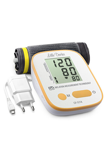 Little Doctor Little Doctor LD-521A electronic upper arm blood pressure monitor, adapter included