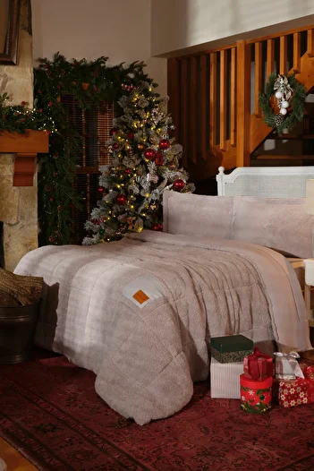 Karaca Home Balmy Cozy Comfort/Sleeping Set Double Gray