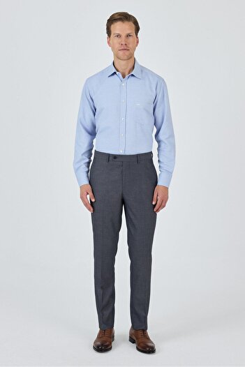 İmza Dark Anthracite Flexible Side Pocket Comfort Fit Classic Trousers 1003250154